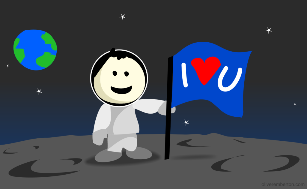 I love you, space
