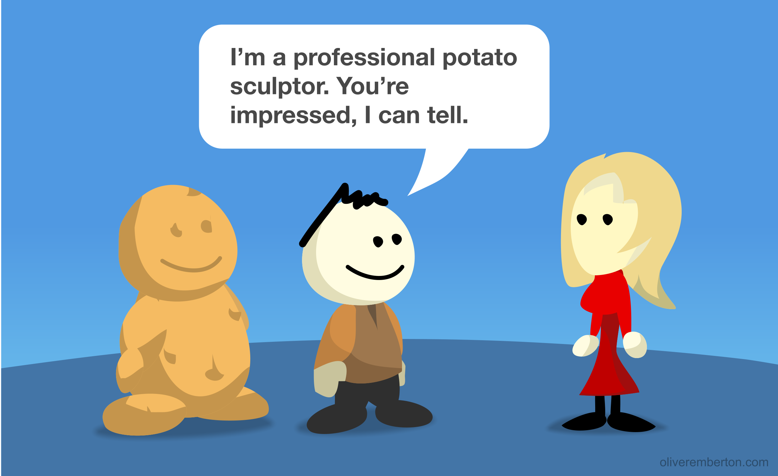 Potato sculptor